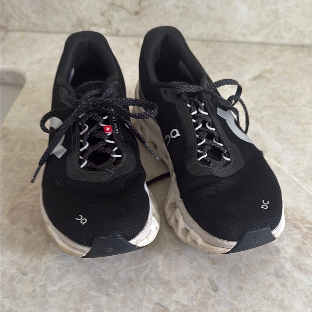 Black and White Athletic Shoes